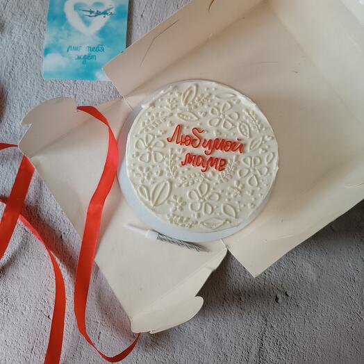 Бенто торт 450гр "Любимой маме"
