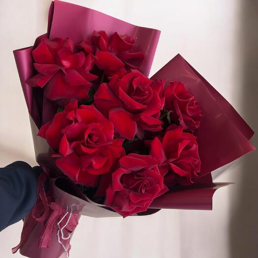 Elegantes rosas francesas