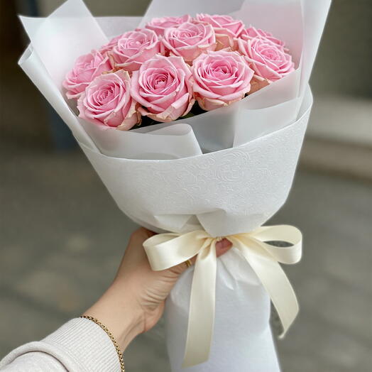 Pink Rose Bouquet