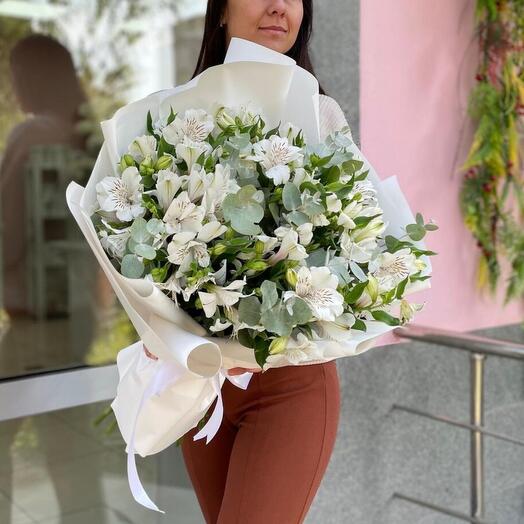 🎁Букет из нежной и ароматной альстромерии