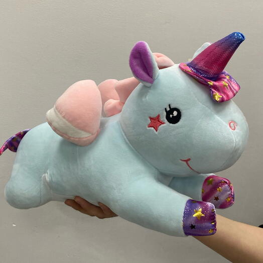 Единорог голубой