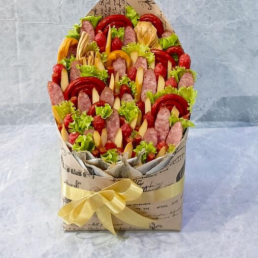 Ramo de hombre "sobre salchichas"