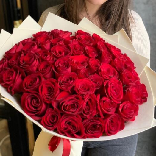 Роза 51 шт
