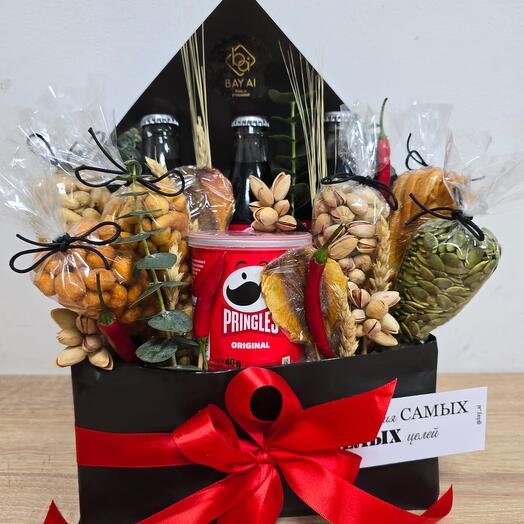 Мужской букет с перчинкой