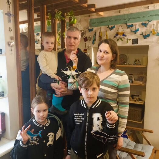 Электронный Сертификат день рождения в Лавке Витражиста (на 5 человек)