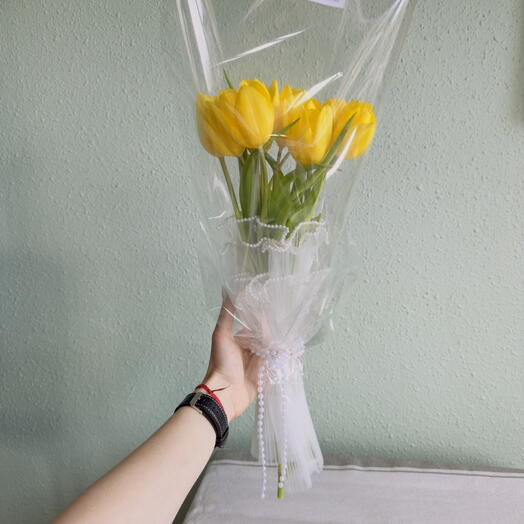 Tulip talk (yellow tulips)