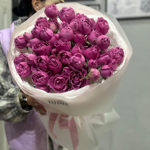 Букет пионовидных ароматных роз💗