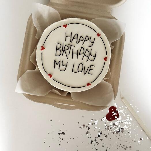 Бенто-торт на день рождения/happy birthday
