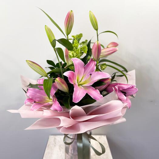 Pink lily