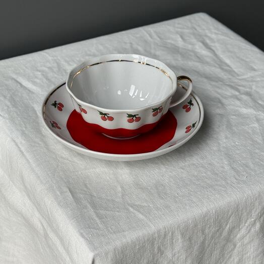 Чайная пара «Брусничка»