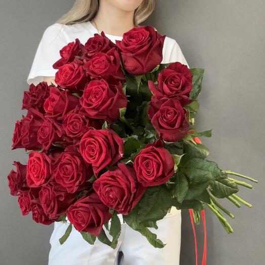 Букет из 25 красных Роз