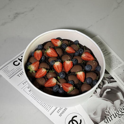 Премиум клубника в молочном шоколаде, FW04