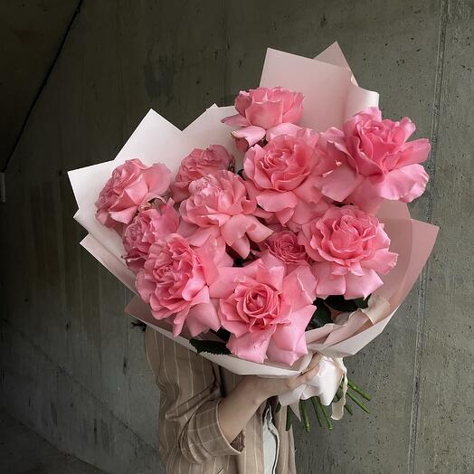 French roses pink