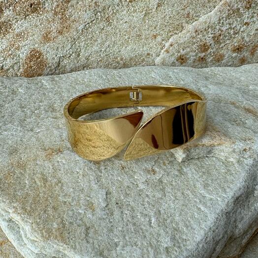 Золотой браслет из нержавеющей стали