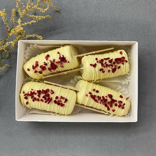 Набор 4 шт. бананы в шоколаде