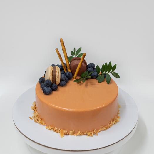 Торт муссовый «Чернослив-мёд-йогурт»