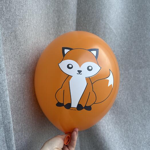 Шар детский «лисичка»