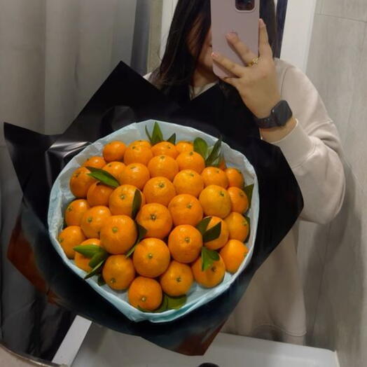 Букет из мандаринов XL