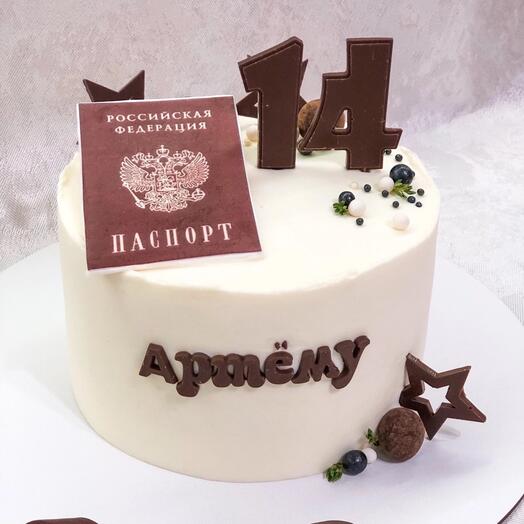 Торт на 14-летие