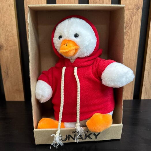 Мягкая игрушка Гусь Кряк-обнимак