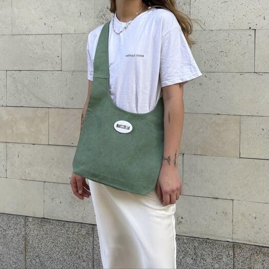 Шоппер зелёный