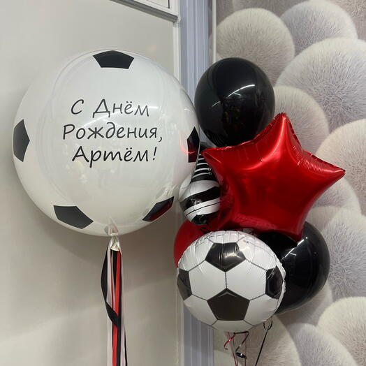 Воздушные шары на день рождения мальчику