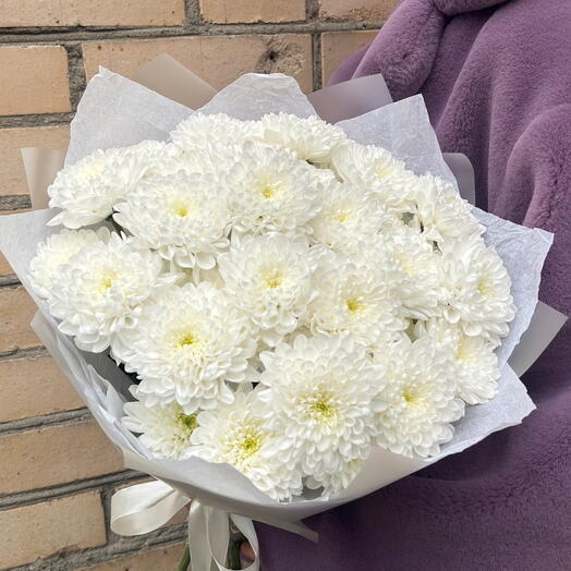 Букет из Кустовых хризантем