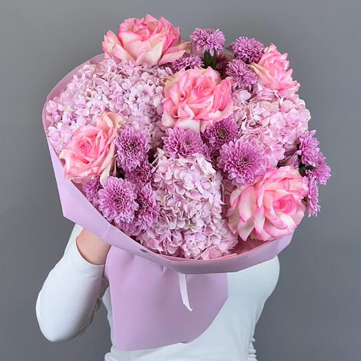 Цветы Букет Art Flowers Сахарная симфония