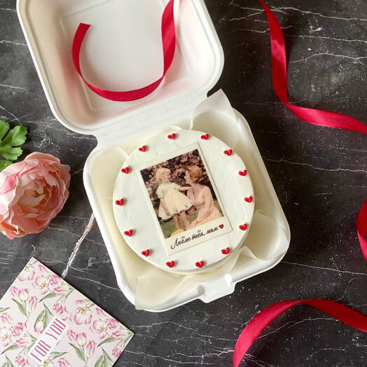 Бенто-торт для Мамы с фото