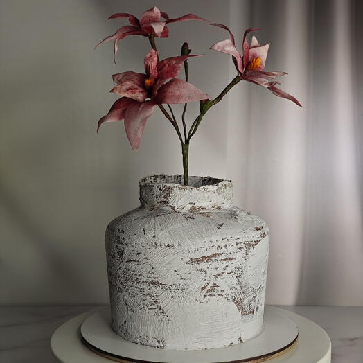 Торт 3d ваза