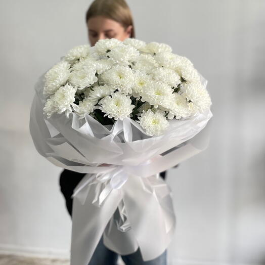 Букет из хризантемы