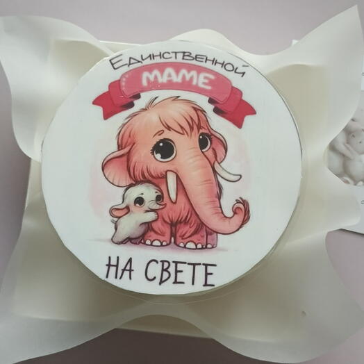 Бенто торт " Единственной маме на свете " в подарок на день матери