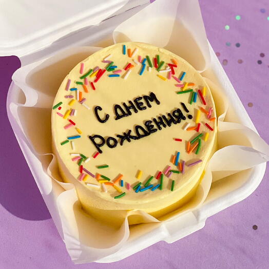 Бенто торт «С днем рождения!»