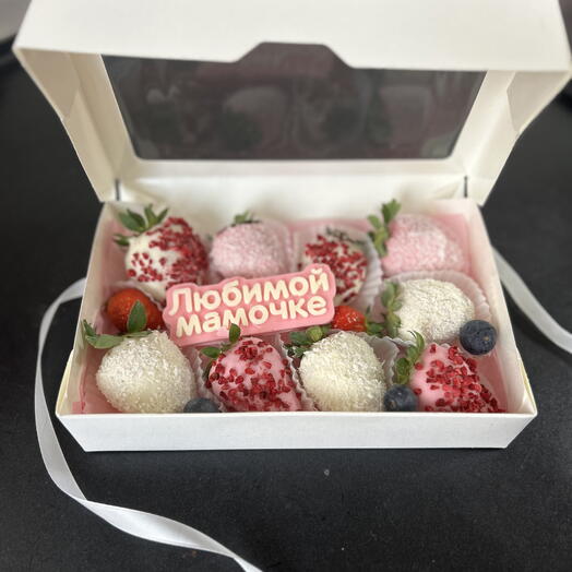 Клубника в шоколаде маме