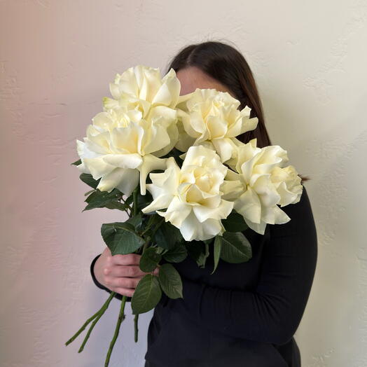 Французские розы 5 шт