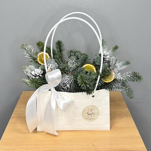 Зимняя ароматная сумочка