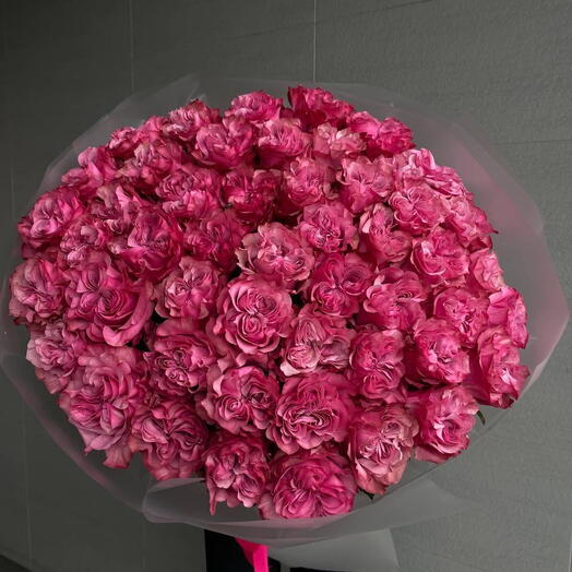51 pink roses