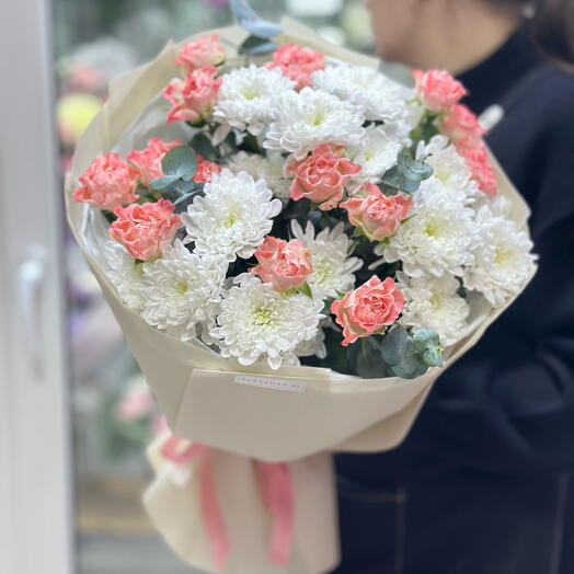 Цветочное дуо для неё 🌸