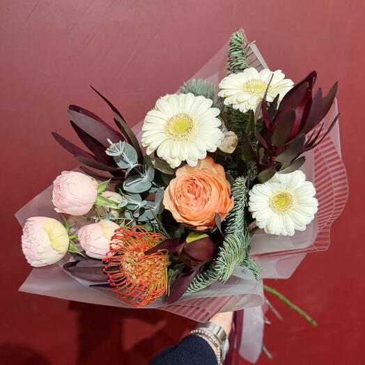 Букет с экзотикой