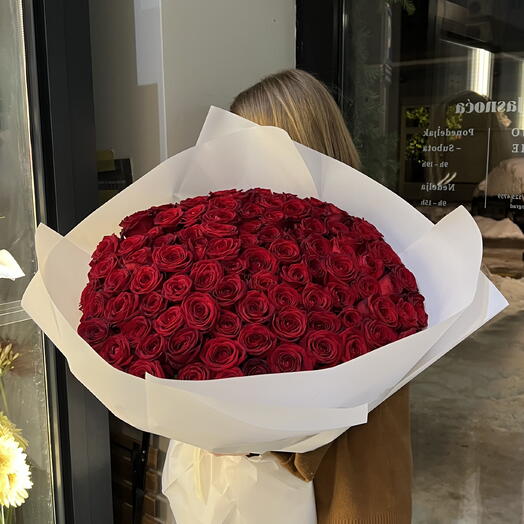 Premium 101 Red roses