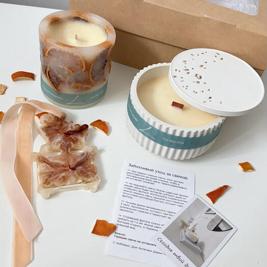 Подарочный набор свечей 7