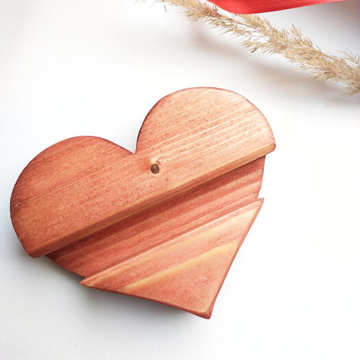 Подставка для телефона "Сердце"