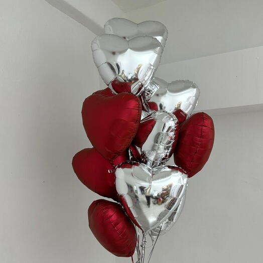 Воздушные шары для любимых сердца