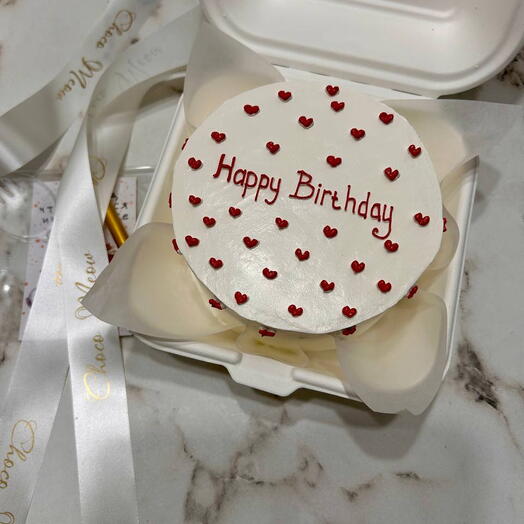 Бенто торт "Happy Birthay"