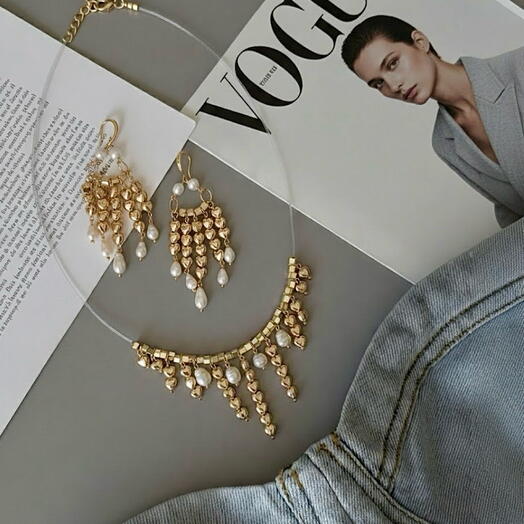 Комплект украшений Сердечный рассвет