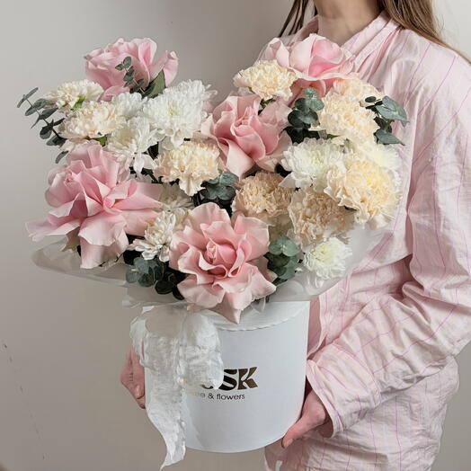 Композиция XL в розовых оттенках