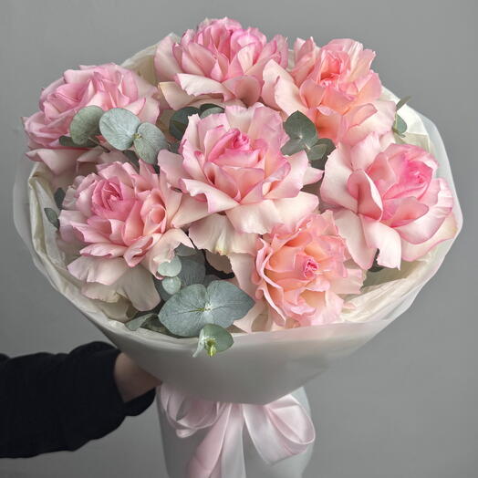 Букет ажурных шикарных роз 💓