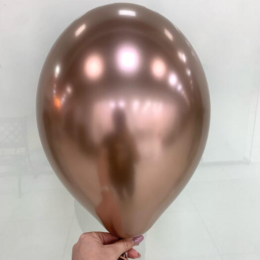 Шар Хром Glossy Rose Gold