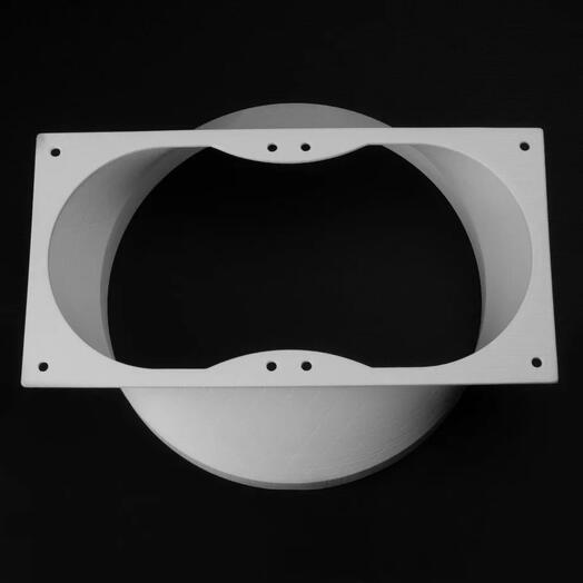 Воздуховод фланец для асика  S21 S19 L7 200мм