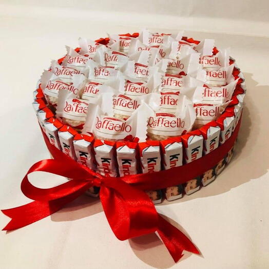 Сладкая композиция киндер+рафаэлло